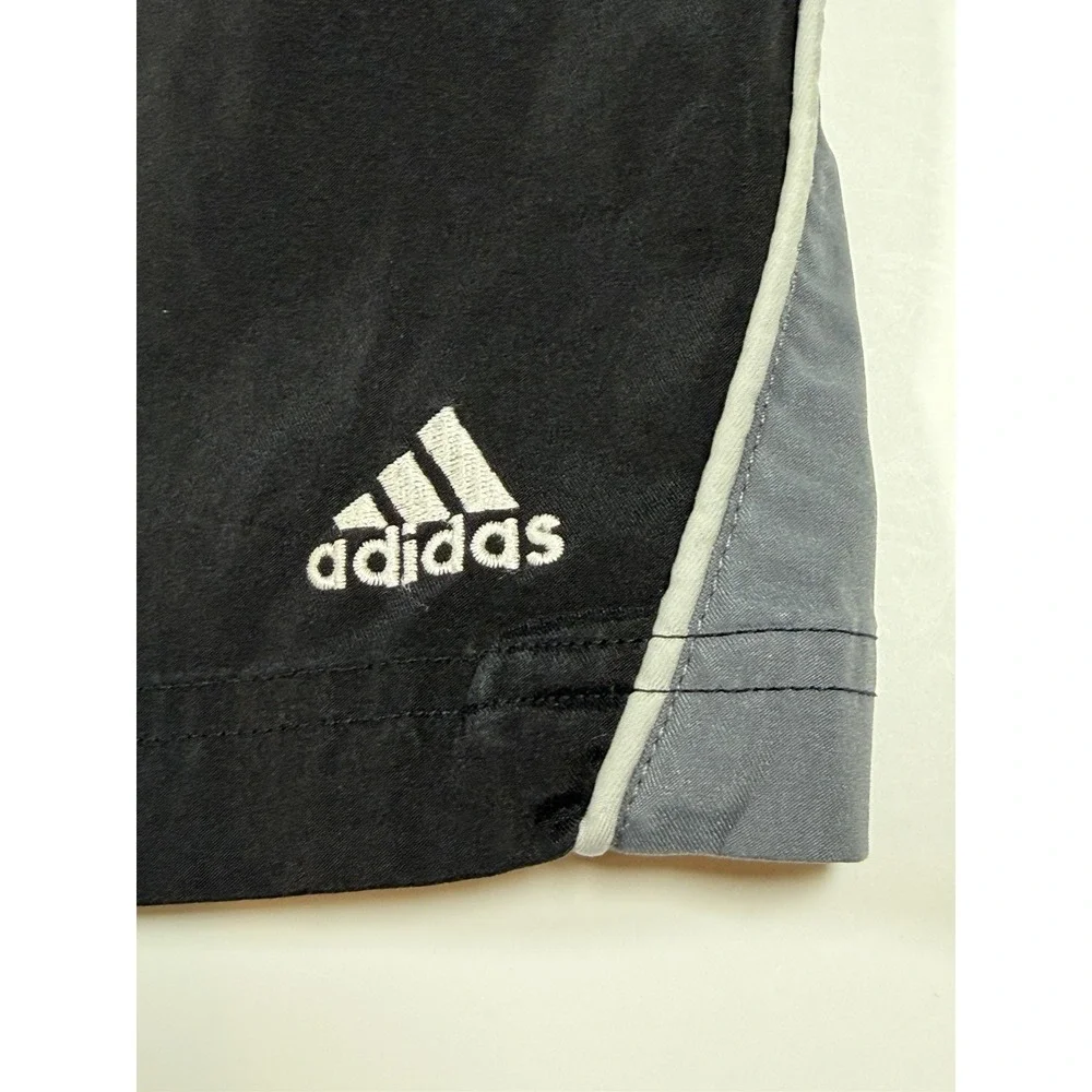 Adidas Board Shorts Men's Size XL  Black Vintage 90s Swim Trunks 8